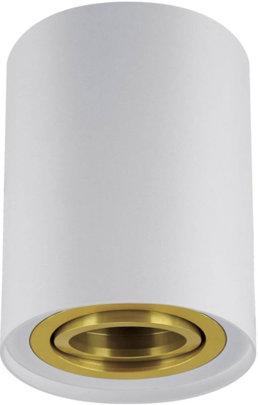 Oprawa Tuba Struhm Hary GU10 biała / złota