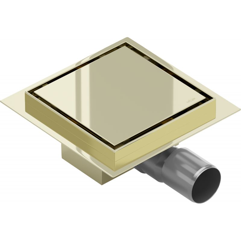 Wpust podłogowy punktowy Mexen Flat złoty 1 szt.