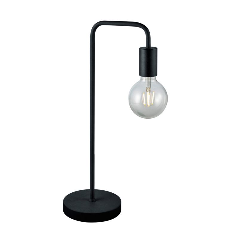 Lampka biurkowa Trio Diallo czarna 1 x E27 x 42W IP20 wym: 51 x 15 x 15 cm metal - 1 szt.