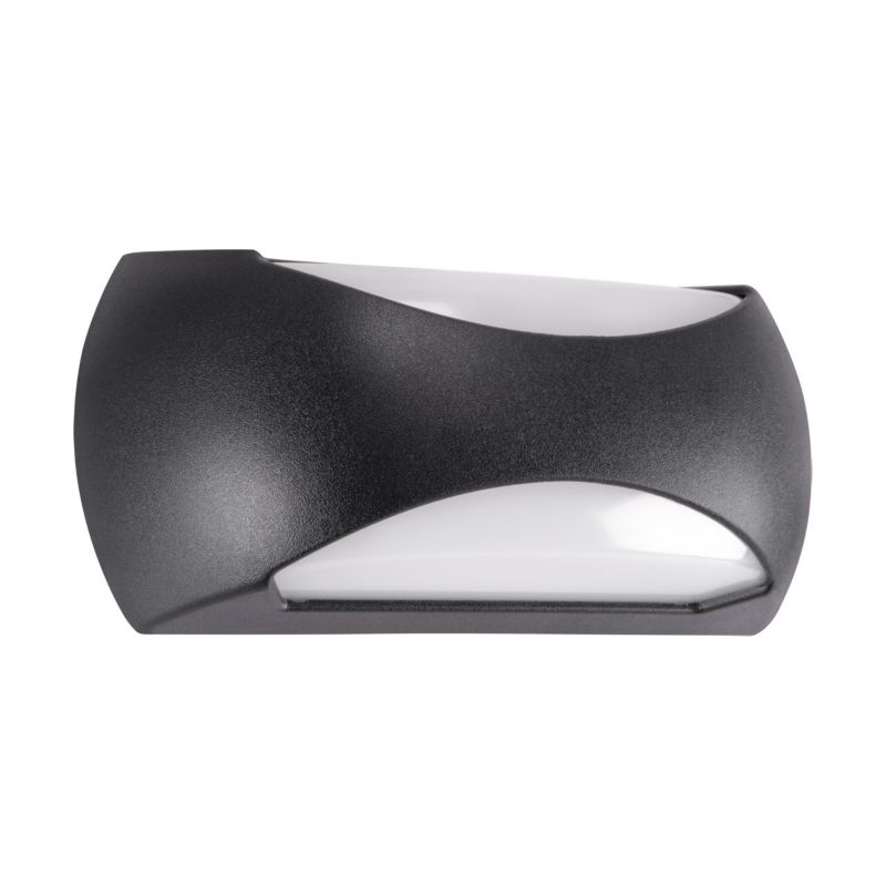 Kinkiet ścienny zewnętrzny Struhm Enduro czarno-biały LED 12W 4000K 1130lm IP65 wym: 10,5 x 23 x 7,3 cm - 1 szt.