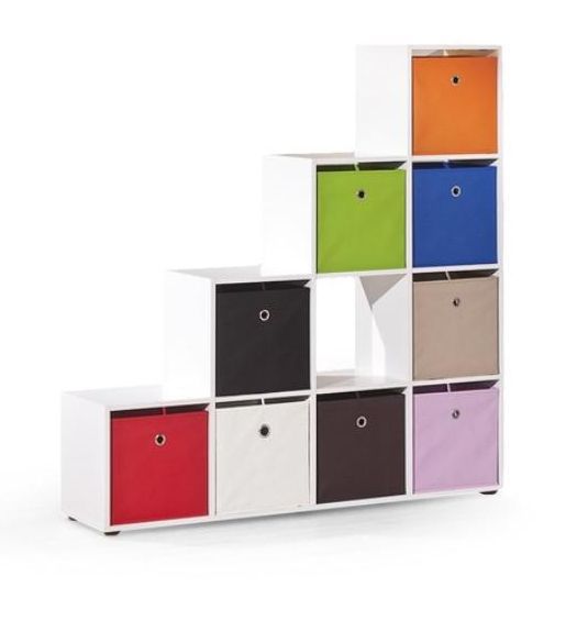 Regał Halmar CABOTO biały 1 szt