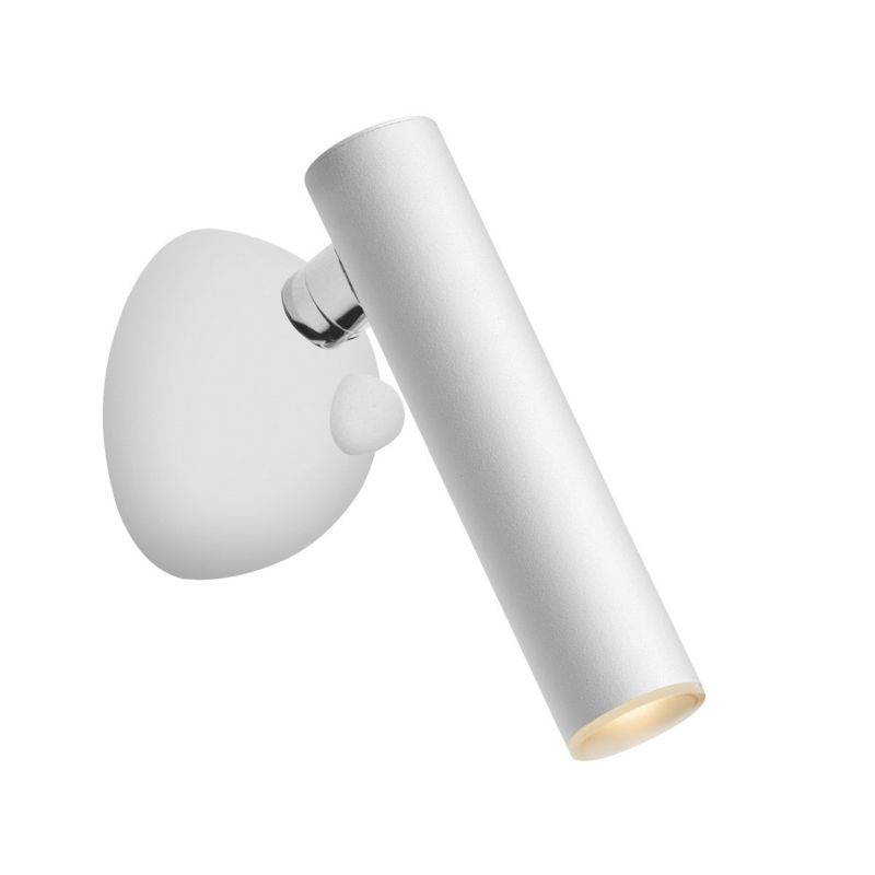 Kinkiet ścienny Zuma Line Loya biały mat styl nowoczesny LED 5W 3000K 450lm IP20 wym: 13 x 14 cm - 1 szt.