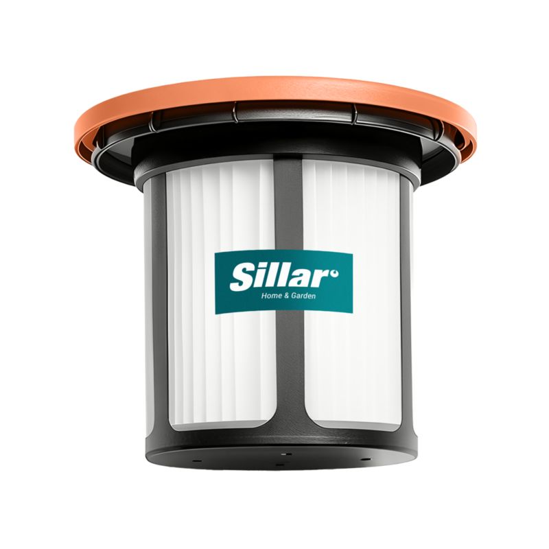 Filtr do odkurzacza, Sillar, cylindryczny, główny, wstępny z osłoną filtra, zamiennik do Bosch Unlimited Serie 6, 1szt