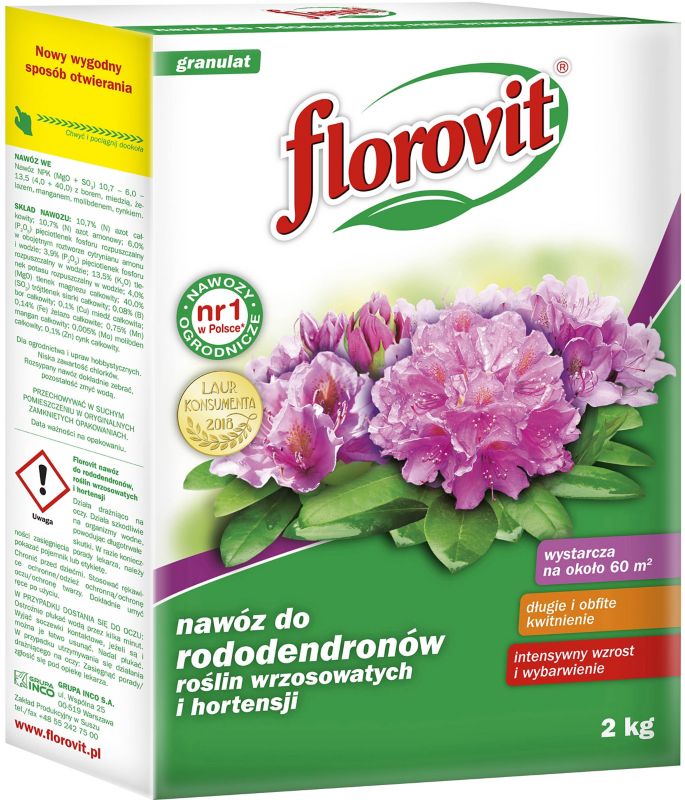 Nawóz do rododendronów Florovit 2 kg