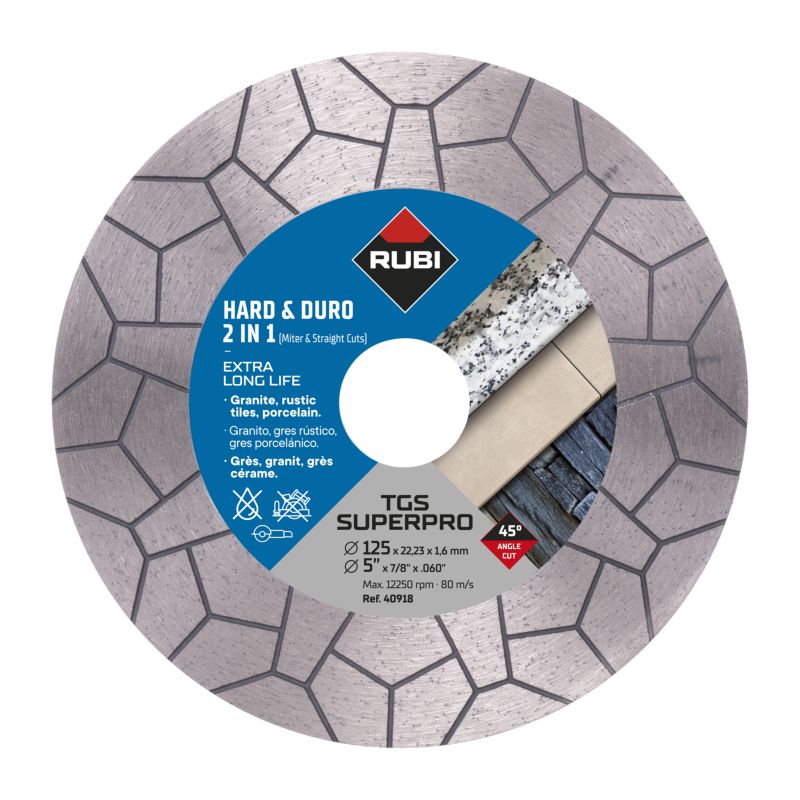 Tarcza diamentowa Rubi TGS125 Superpro 1,6 x 125 mm