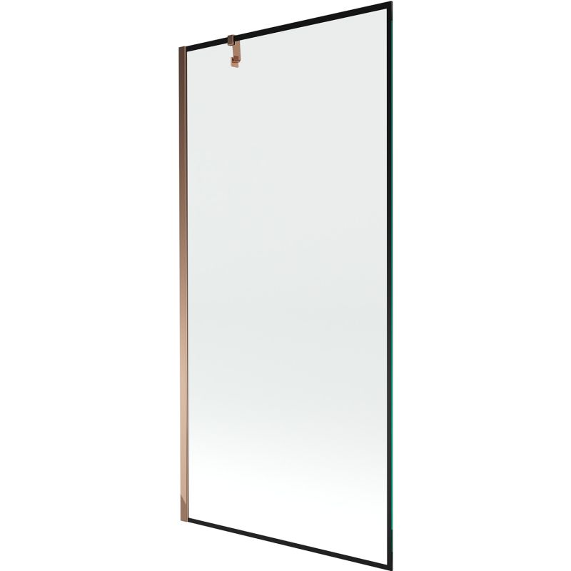 Parawan nawannowy Mexen Next czarny wzór różowe złoto 90x150 cm 1 szt.