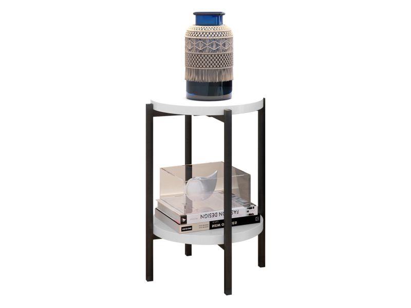 Stolik MIRJAN 24 Sigma D02 biały połysk 1 szt.