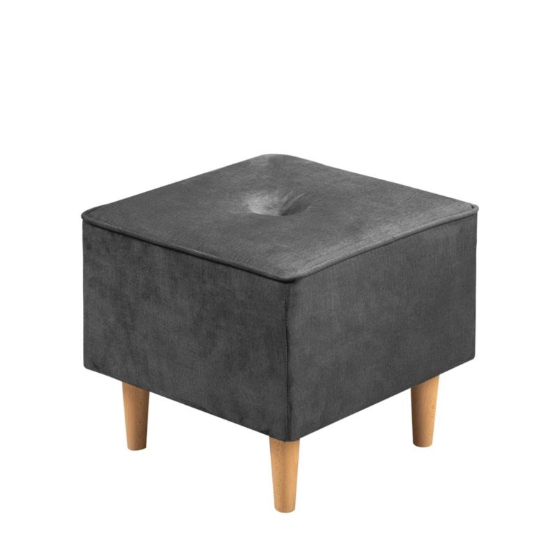 Podnóżek w stylu skandynawskim Bonni Floki Grafitowy 1 szt.