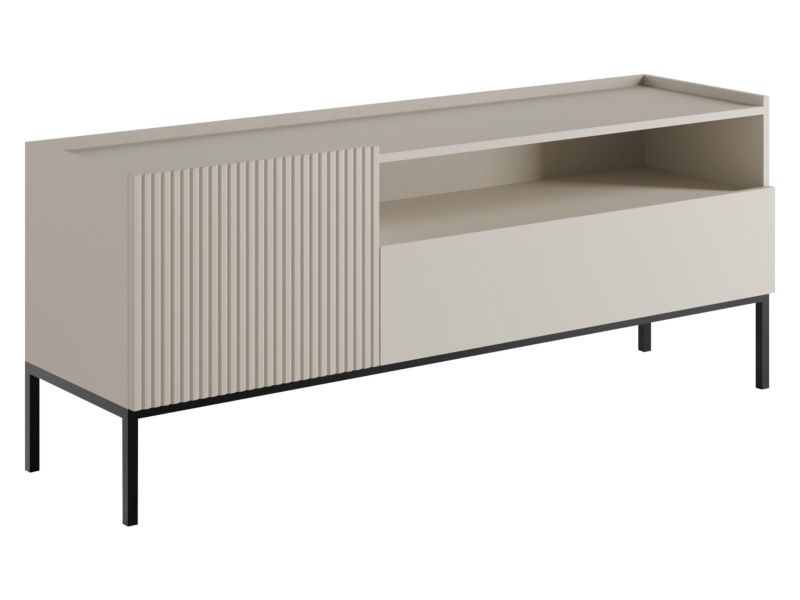 Szafka RTV MIRJAN 24 nowoczesna Como 150 1D1SZ kaszmir 1 szt.