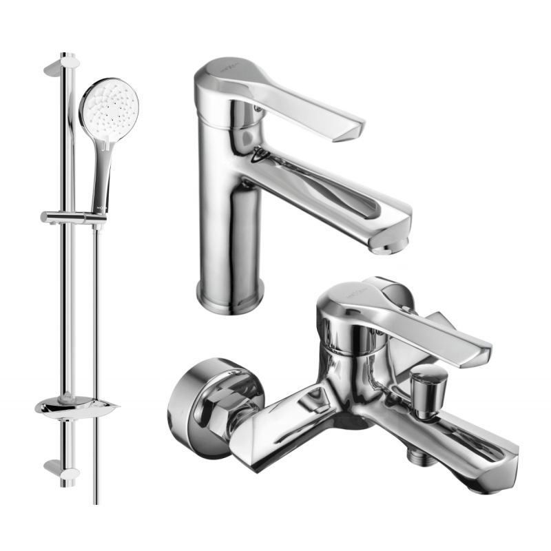 Zestaw wannowy Mexen sabre chrom 1 szt.