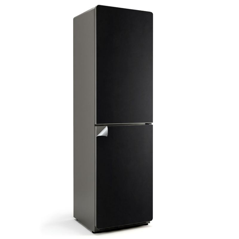 Naklejka na lodówkę Wallfluent 60x205 cm Kolor Ciemny grafitowy 1 szt.