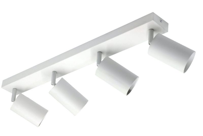 Lampa sufitowa wisząca IdeaLED Qualis 5103 biała listwa 4xGU10 x 40W 1 szt.