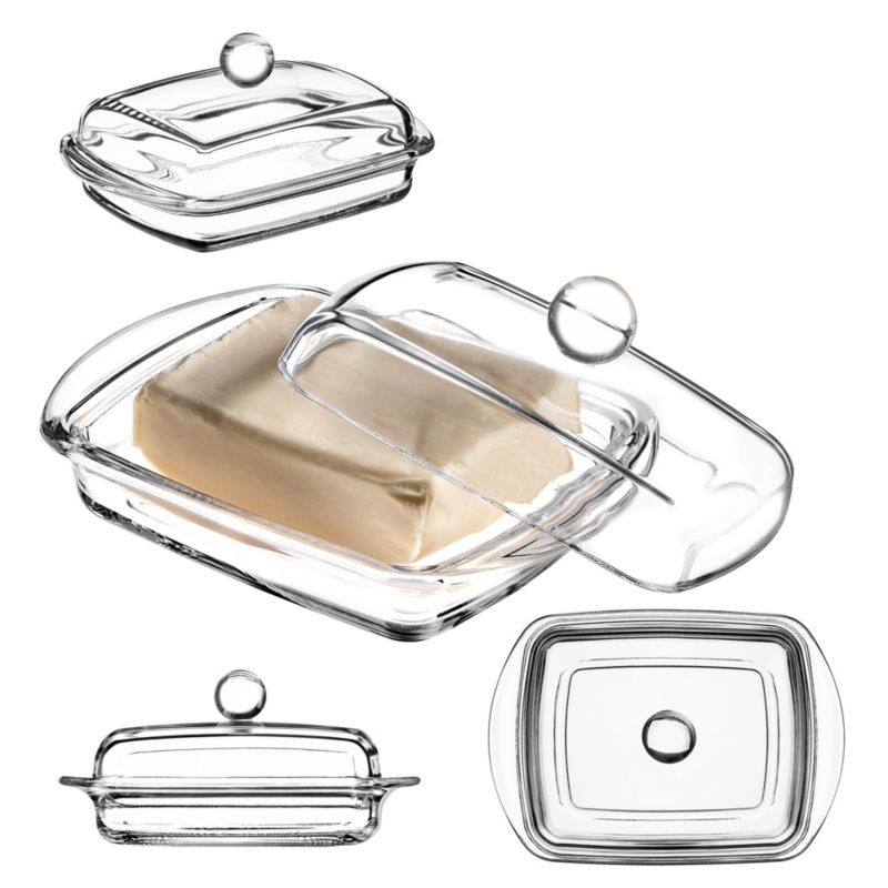 Maselnica KADAX Z Pokrywą Szklana Klasyczna 16 cm 1szt.