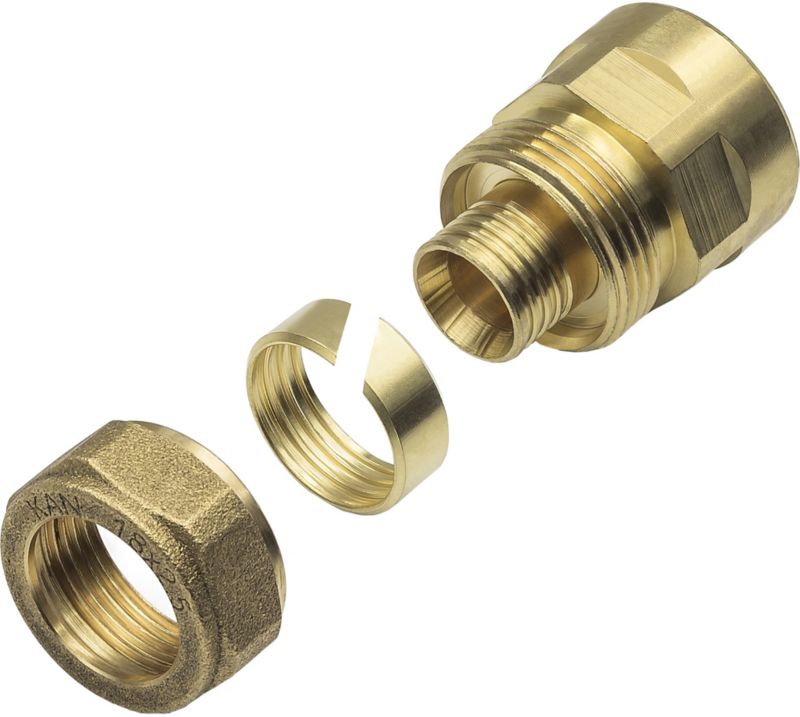 Złączka skręcana KAN-therm gwint wewnętrzny 1/2" x 18 x 2,5 mm