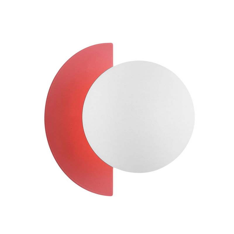 Kinkiet ścienny Italux Nauti różowo-biały 1 x G9 x 25W IP20 wym: 17 x 15 x 16 cm - 1 szt.