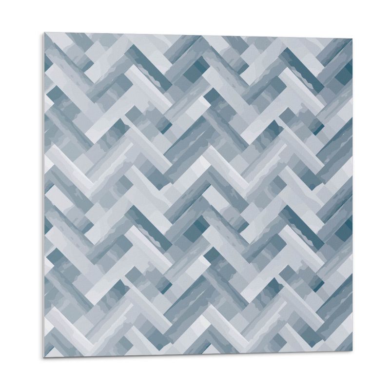 Kafelki samoprzylepne Wallfluent 30x30 cm Zygzakowy motyw w paski 9 szt.