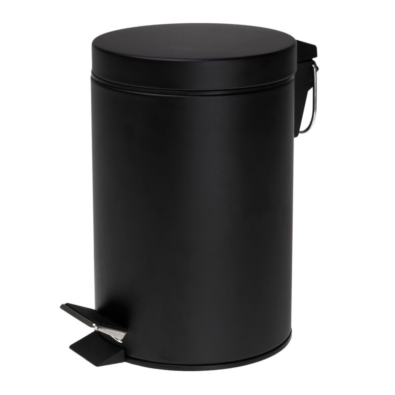 Kosz na śmieci LABI-SC Yoka Home do łazienki 3l czarny mat Soft Close - 1 szt.