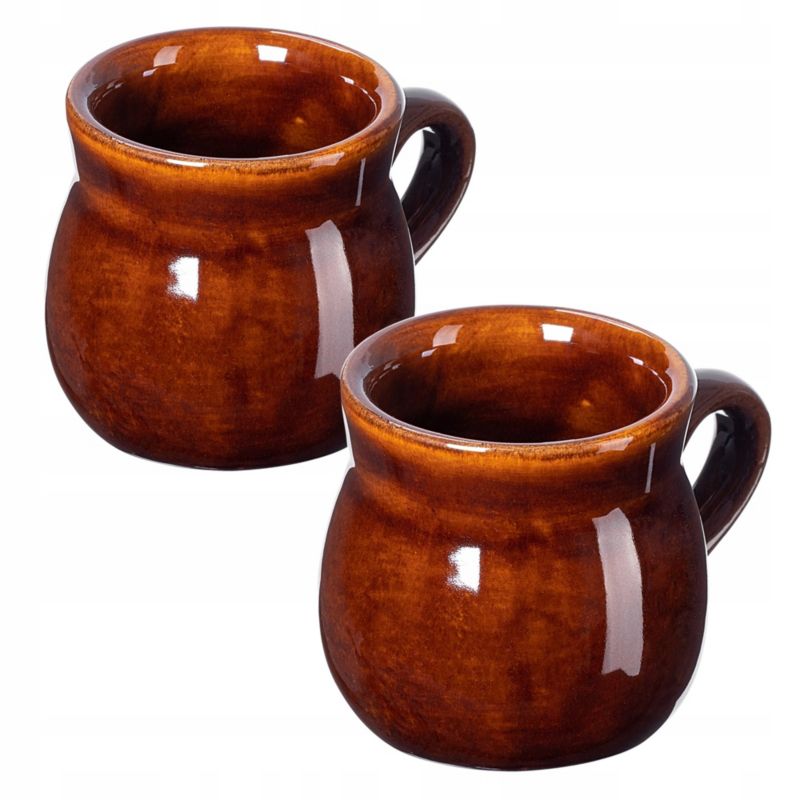 Kubki KADAX Do Grzańca Wina Kubek 250ml Brązowy 2szt