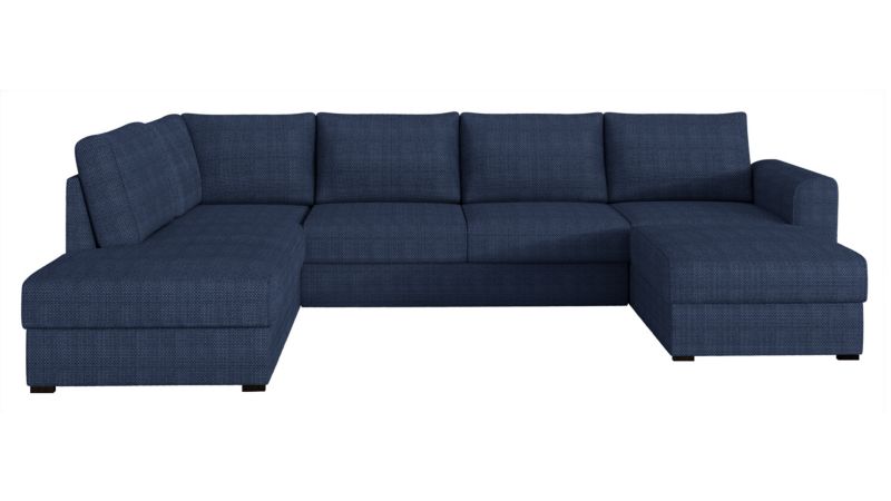 Narożnik z funkcją spania MIRJAN 24 Wilma lewy granatowy 1 szt.