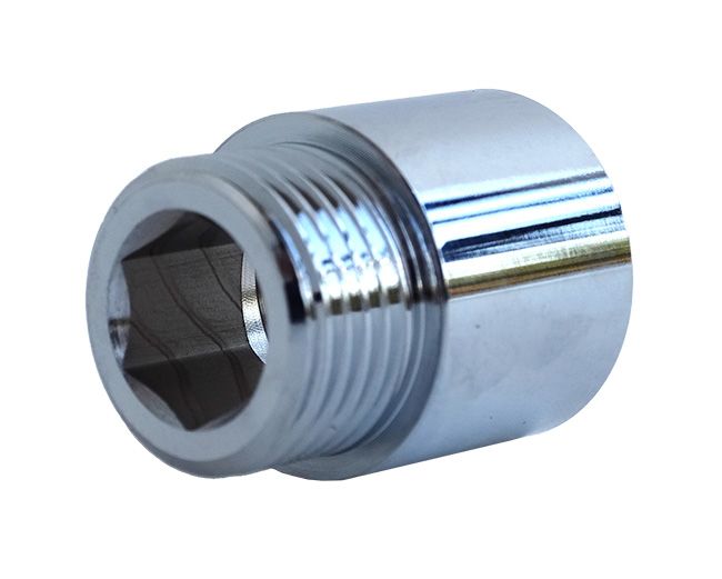 Przedłużka 3/4" 15 mm chrom