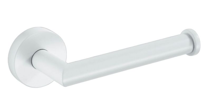 Uchwyt na papier toaletowy Stella Classic biały, montaż ścienny, metal, 1 szt.