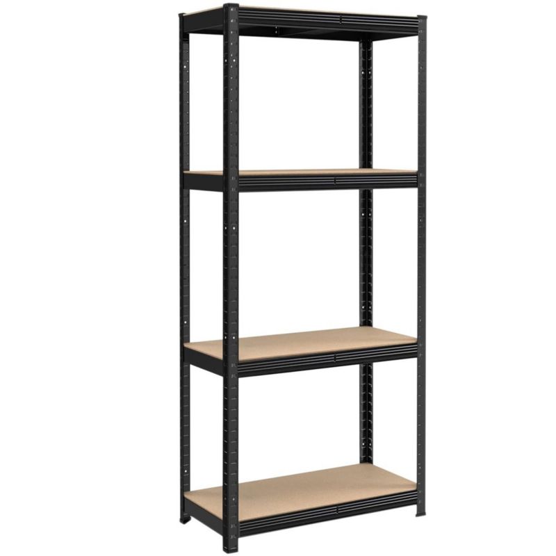 Regał magazynowy Gockowiak 4 poziomy 174x80x40 600 kg czarny - 1 szt