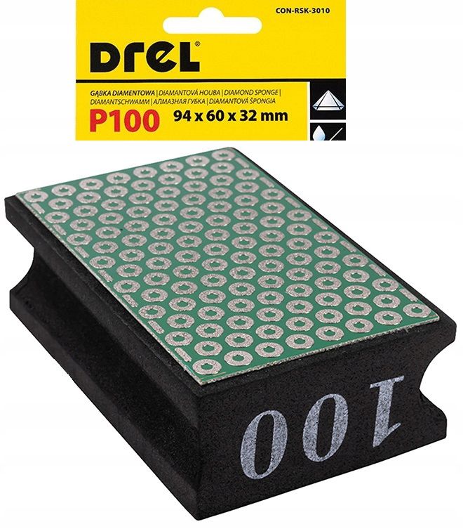 Kostka FEINZ Gąbka Diamentowa Do Gresu Granitu P100 1 szt.