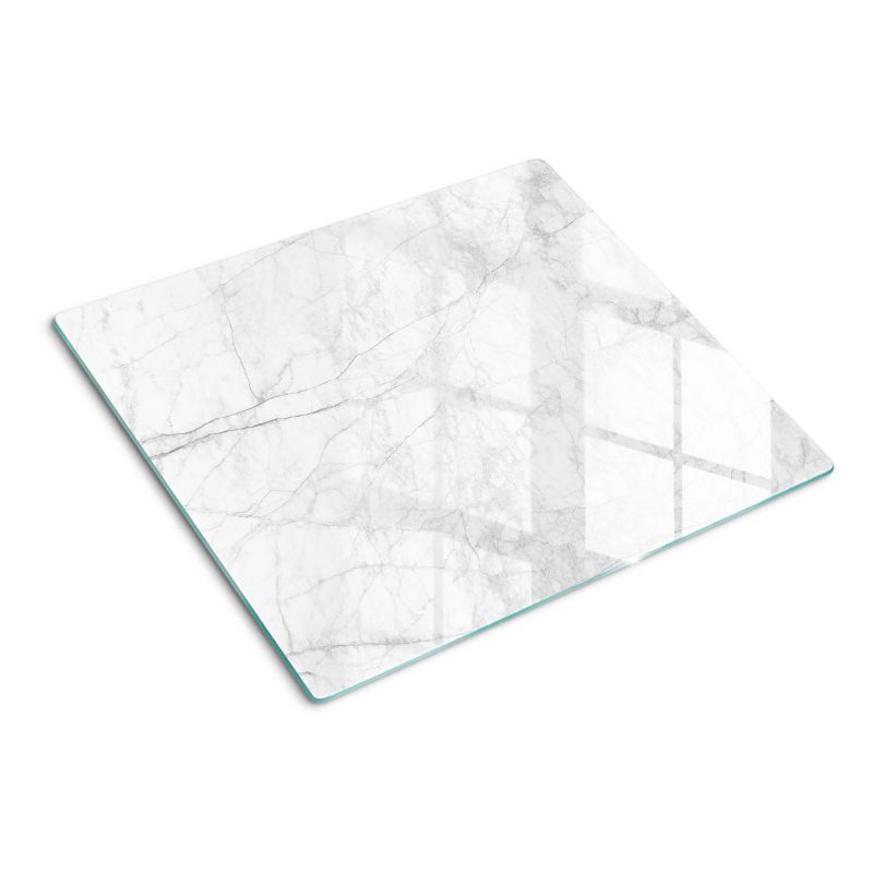 Deska szklana Tulup 60x52 cm Biały Marmur 1 szt.