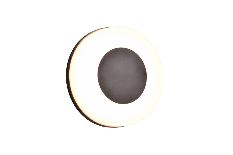 Kinkiet ścienny zewnętrzny RL Morena czarny LED 14W 2600K-6000K 1500lm IP54 wym: 25 x 25 x 25 cm tworzywo sztuczne - 1 szt.