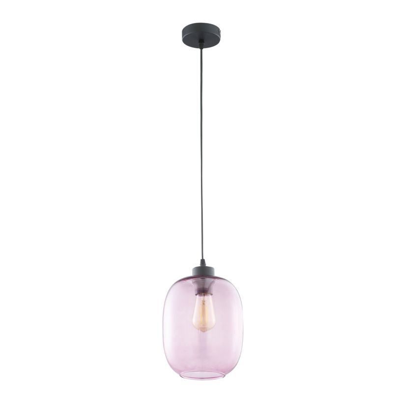 Lampa wisząca TK-Lighting Elio 1 Pł Różowa - 1szt.
