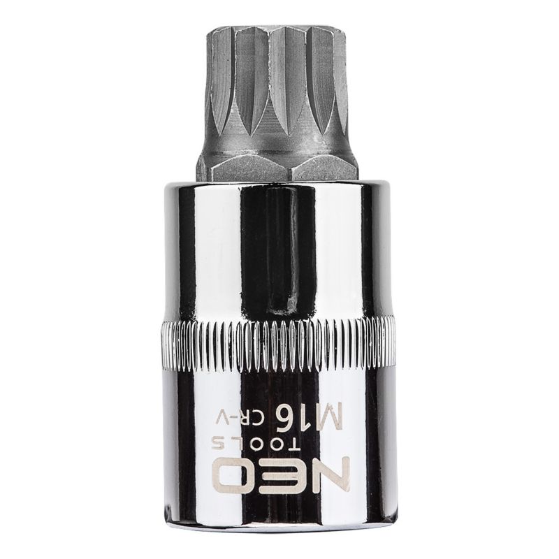 Końcówka Spline na nasadce 1/2" NEO TOOLS M16 x 55 mm 1 szt.