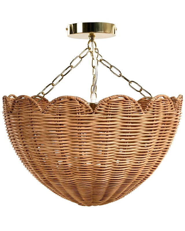 Lampa wisząca Mandekal Rattan Naturalny 1 szt.