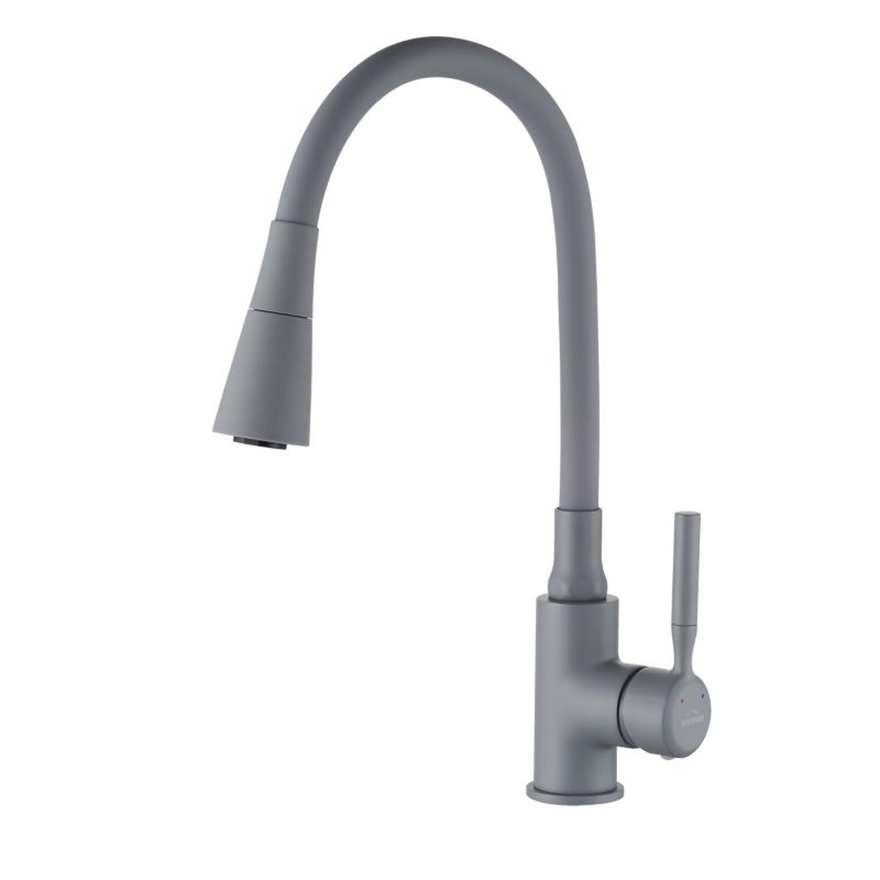 Bateria zlewozmywakowa Invena Hula Plus szara 1szt