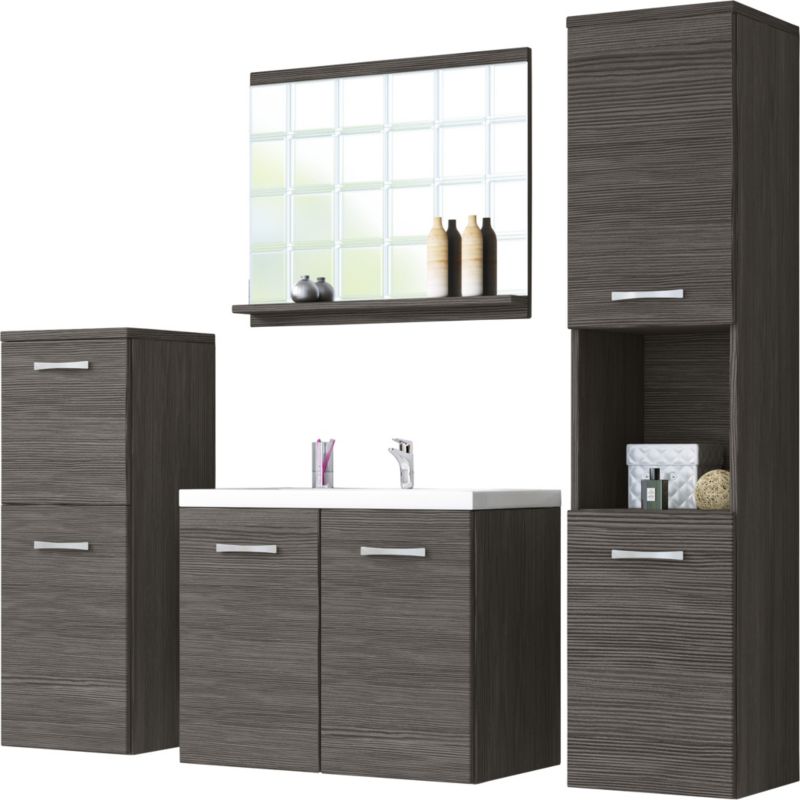 Zestaw mebli łazienkowych MINIO go for it MALAGA sosna bodega 1 kpl.