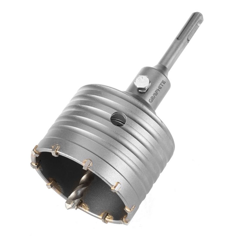 Otwornica widiowa GRAPHITE 80 mm adapter SDS+ 1 szt.