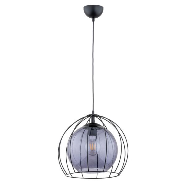 Lampa wisząca Alfa Avango czarna do kuchni 1xE27 x 15W 1 szt.