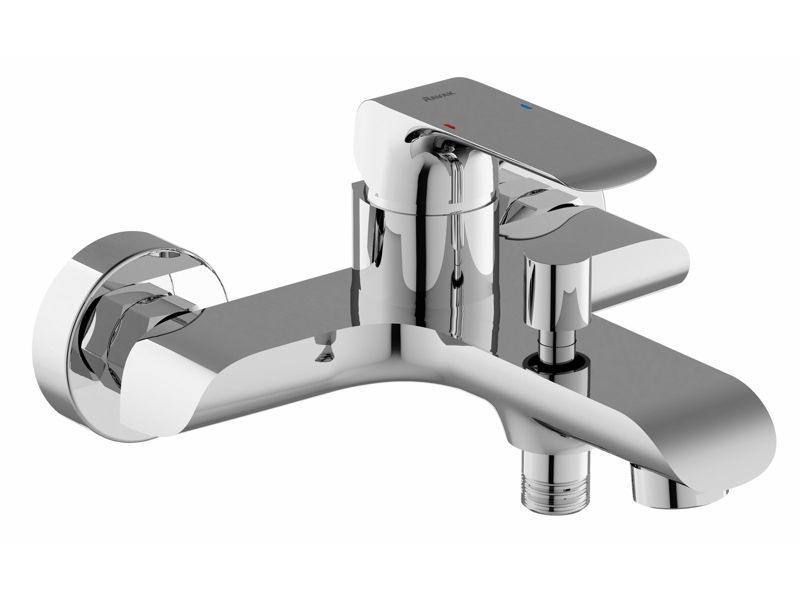 Bateria wannowa naścienna Ravak Flat FL 022.00 chrom 1 szt