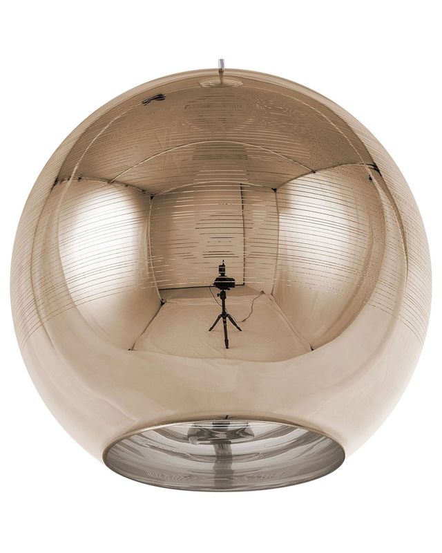 Lampa wisząca Asaro Szkło Złoty 1 szt.