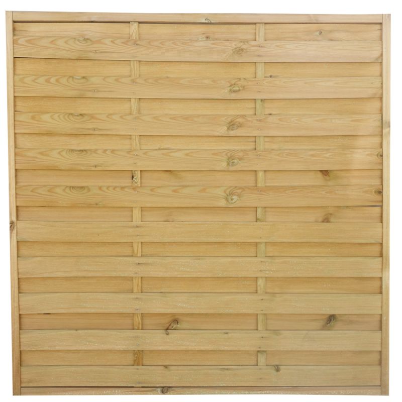 Płot lamelowy PO prosty Roma 180x180 cm 1szt.