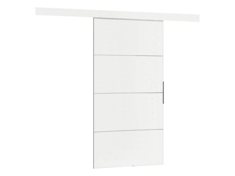 Drzwi przesuwne wewnętrzne MIRJAN 24 Malibu Plus 70 + samodomykacz biały 1 kpl.