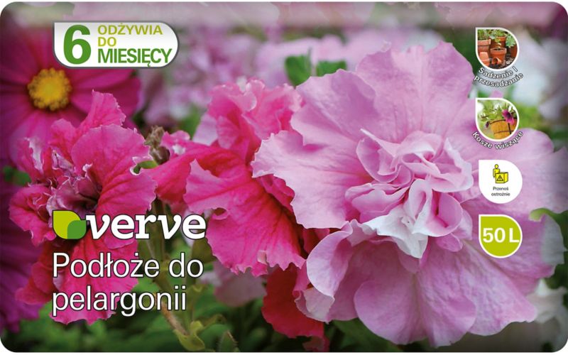 Podłoże do pelargonii Verve 50 l