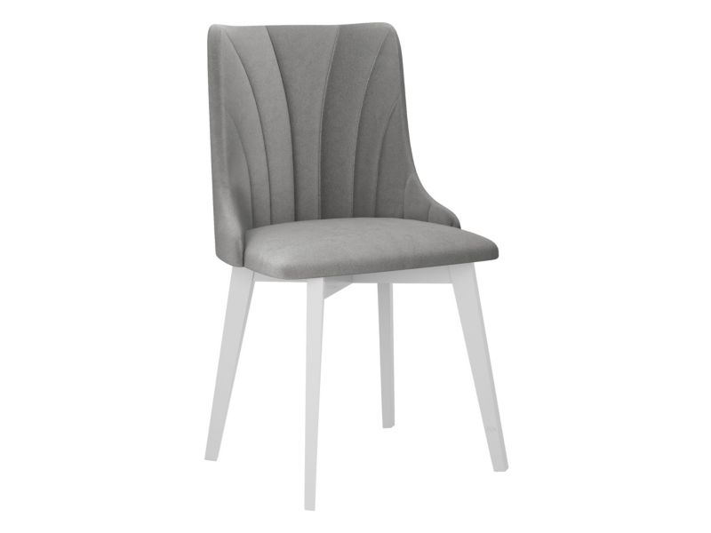 Krzesło MIRJAN 24 tapicerowane Monti V Pik muszelka biały/jasny szary 1 szt.