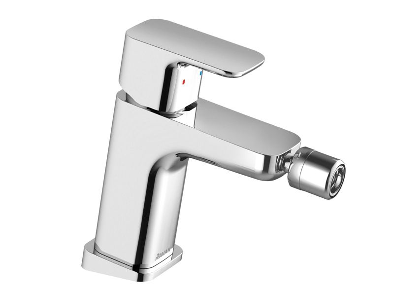 Bateria bidetowa stojąca Ravak 10 Free TD F 055.00CR 145 mm z korkiem, chrom 1 szt