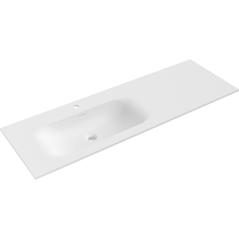 Umywalka wpuszczana Mexen Vela biały mat 141x46,5 cm 1 szt.