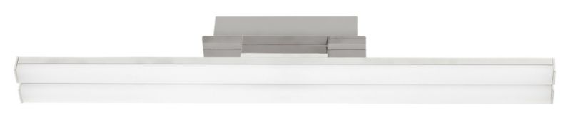 Lampa sufitowa wisząca Rabalux Esther 2186 chromowana biała minimalistyczna wbudowany LED 19.2W 1 szt.