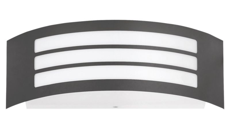 Kinkiet ścienny zewnętrzny Rabalux Roma antracytowo-biały 1 x E27 x 14W IP44 wym: 10 x 31,8 x 9 cm - 1 szt.