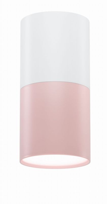 Reflektor sufitowy Candellux Tuba różowo-różowy 1 x GU10 x 15W IP20 wym: 5,8 x 5,8 cm - 1 szt.
