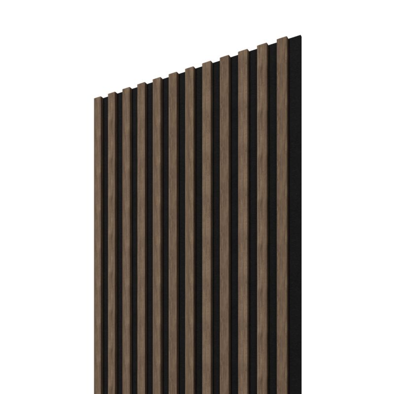Lamel ścienny Stegu Linea ACOUSTIC PROline 240 x 60,5 cm esotica / czarny - 1szt.