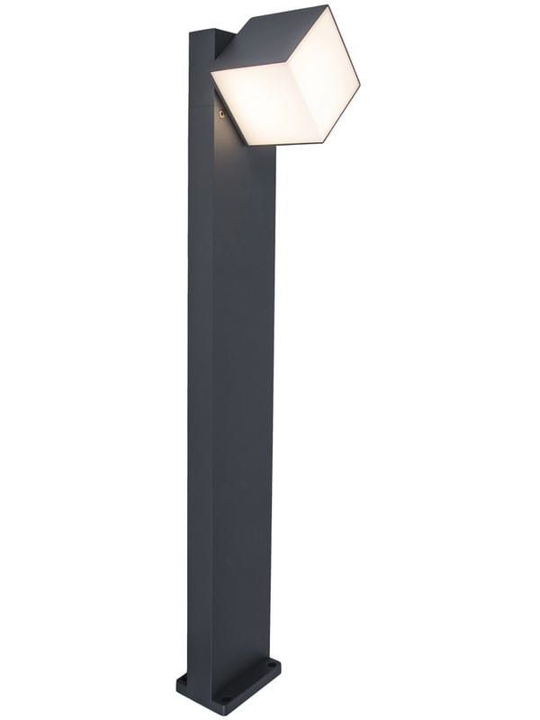 Lampa ogrodowa stojąca Lutec Cuba antracytowo-biała LED 12W 3000K 600lm IP54 wym: 75 x 11 x 23,7 cm aluminium - 1 szt.