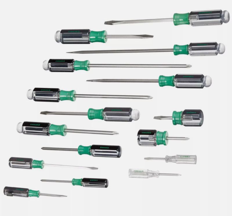 16-częściowy zestaw wkrętaków Denali